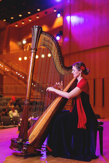 Harfe bei Hochzeit, Geburtstagsfest, Hauskonzert