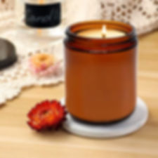 Sweet Vanilla Caramel in amber container