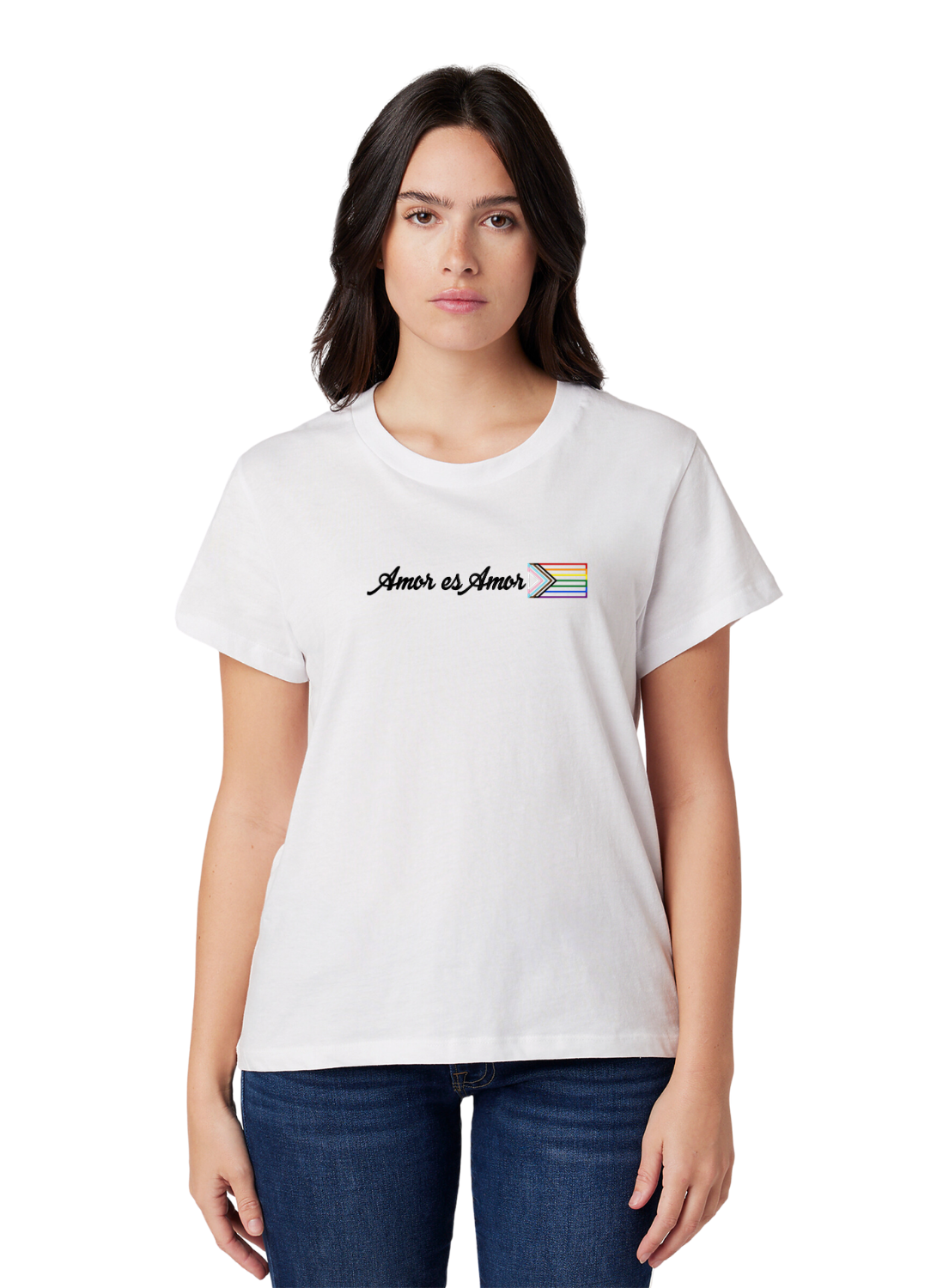 “Amor es Amor” Embroidered T-Shirt