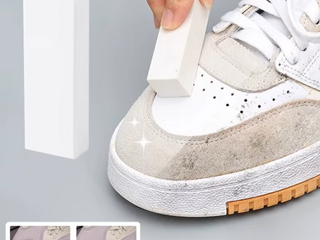 Borrador de limpieza de zapatos de gamuza y zapatillas