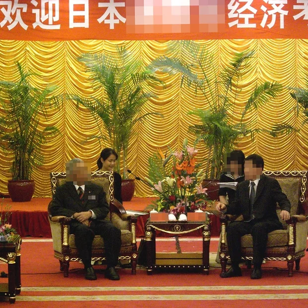 謝先生のお仕事風景