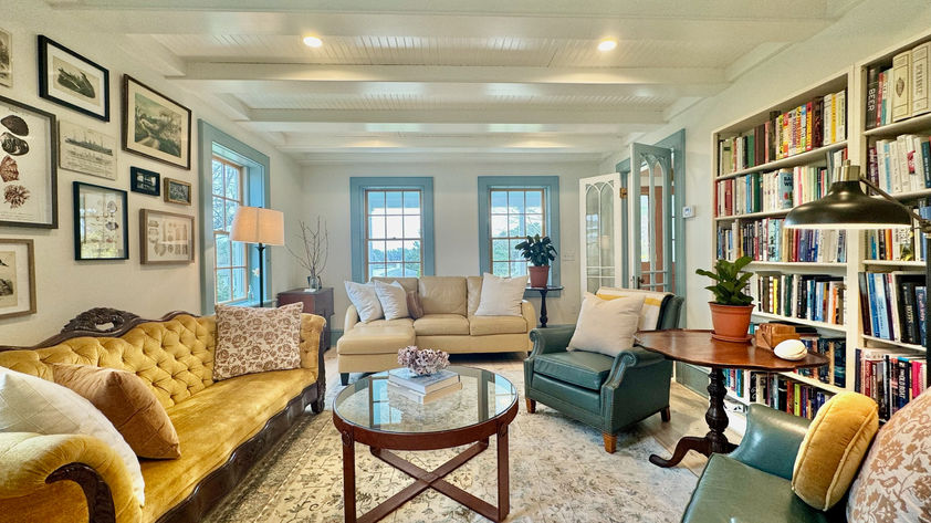 Birdsong Landing Living Room - Gather the whole crew here is this stylish comfy setting!