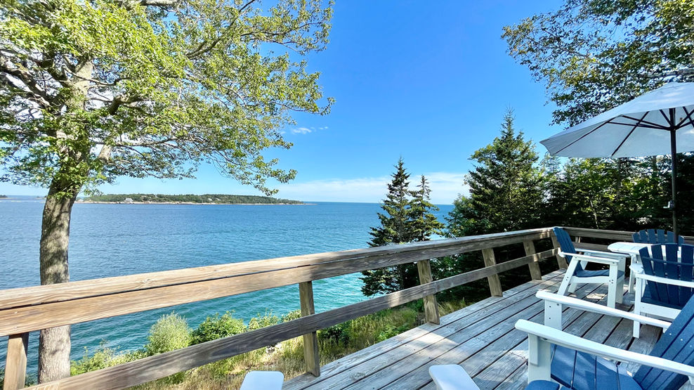 Driftwood Cottage - Deck View