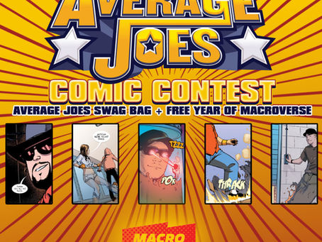 Enter To Win Average Joes Comic Contest