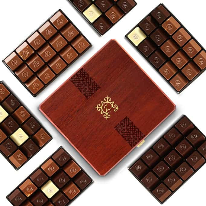 Elegant shaped chocolate designs from Zchocolat