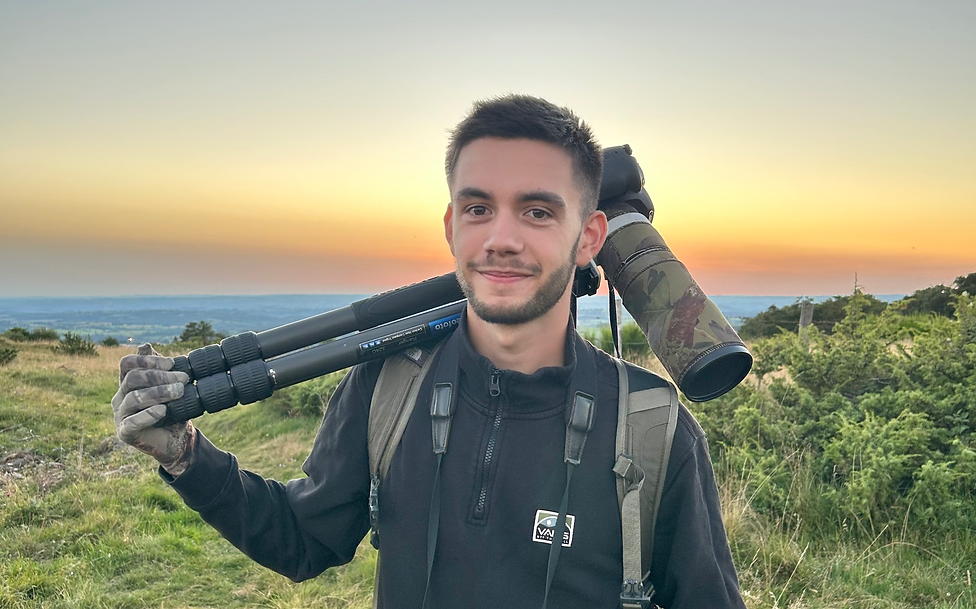 portrait du photographe animalier gael sarrazin