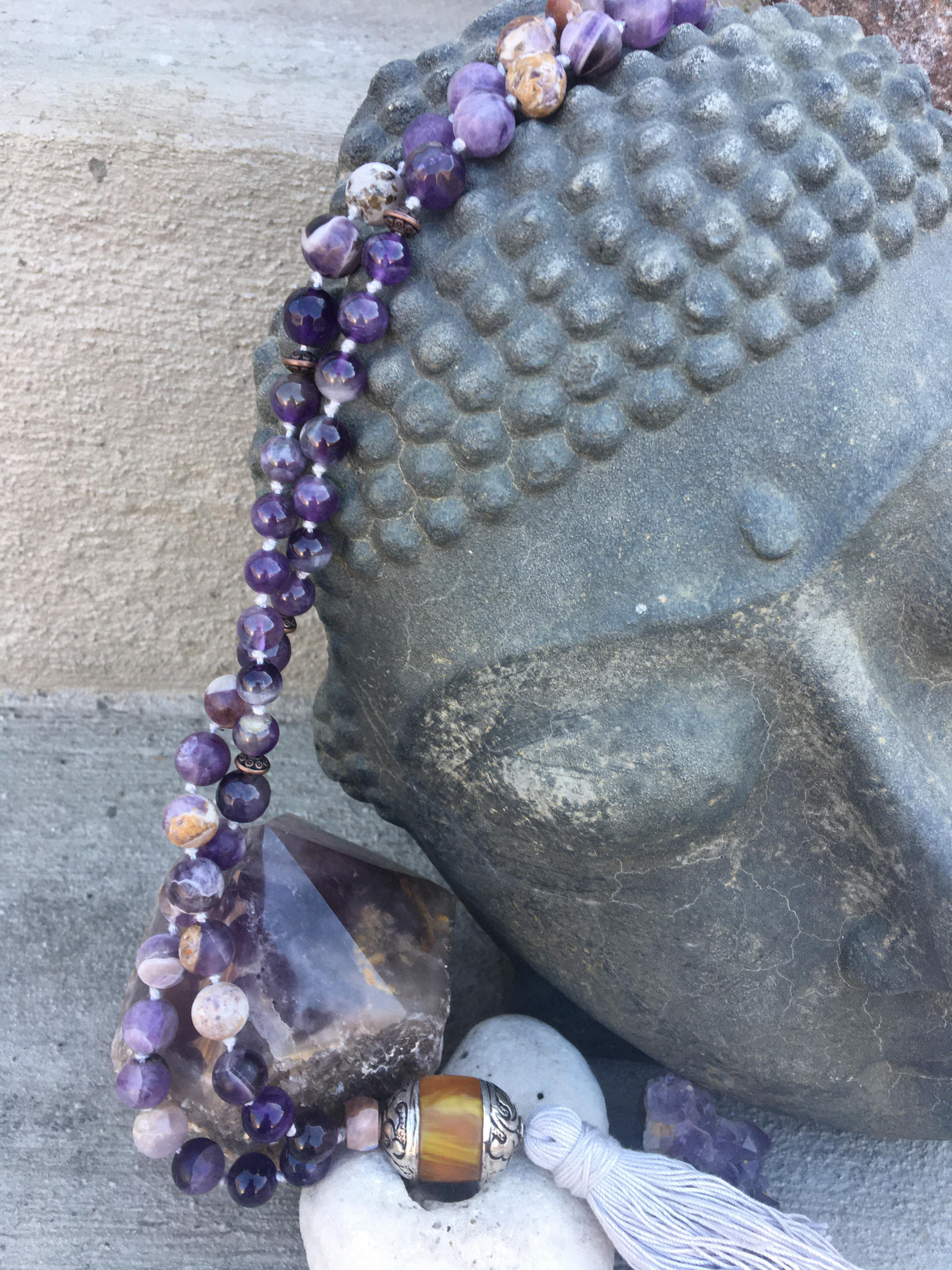 Amethyst Mala