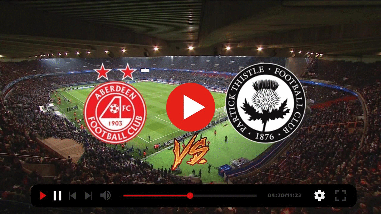 ((LIVESTREAM TV#)) Aberdeen - Partick Thistle live video 19 October 2022 content media