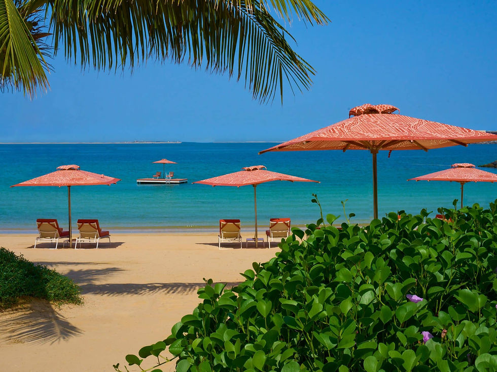 Inside Bvlgari's Serpenti Beach Club in Dubai
