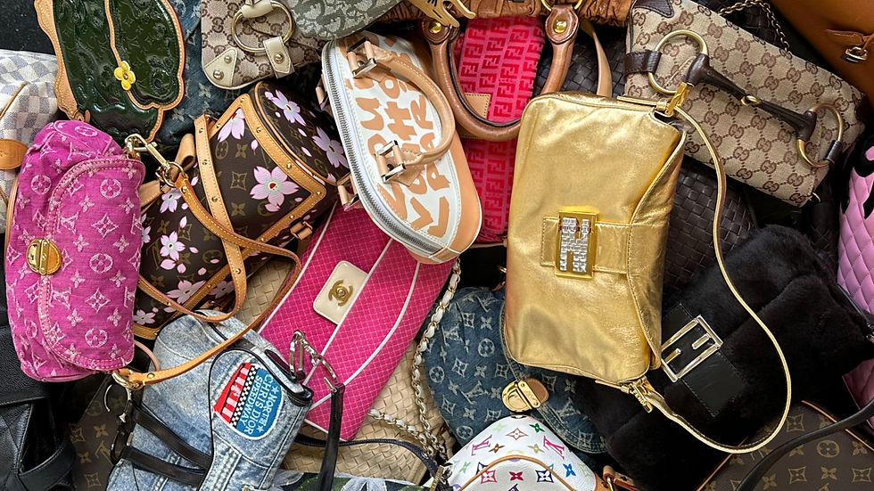 Vintage designer bags from Break Archive, part of The Cactus District May 29-31 at Versailles Gallery, Mansard Hotel