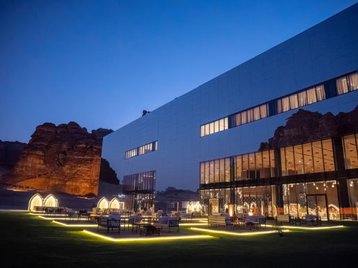 Ramadan Evenings in AlUla’s Mirrored Landmark