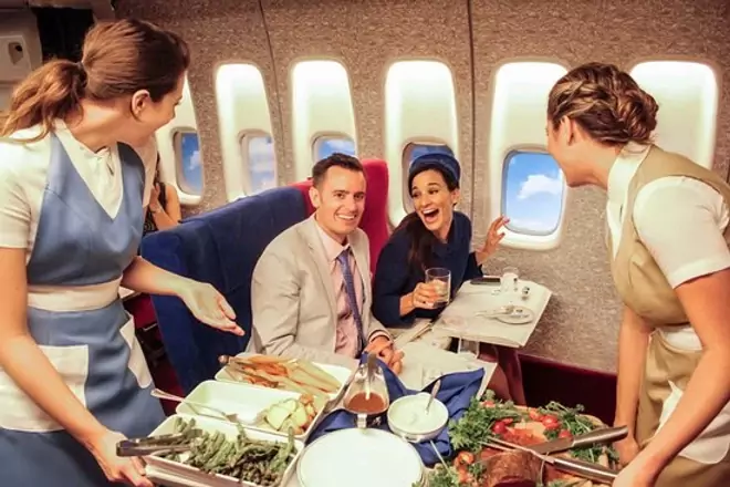 interior avion privado