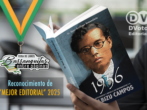 DVoto Editorial reconocida como “Mejor Editorial” en la Feria de Libros “Barranquitas entre Páginas” 2025