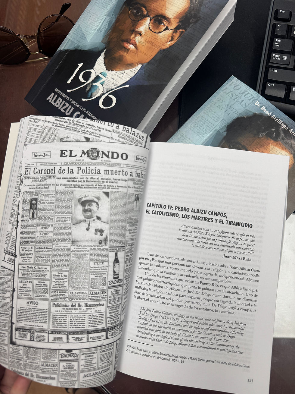 Thumbnail: Libro: 1936, Antecedentes y Juicios a los Nacionalistas y a Albizu Campos