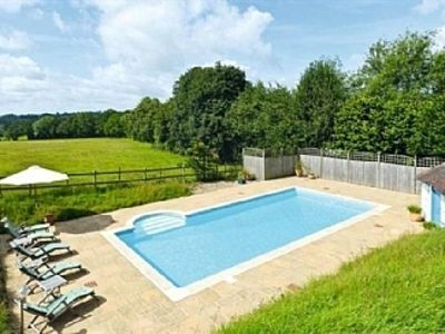 Swimming pool at retreat