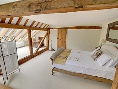 Bedroom interior at retreat