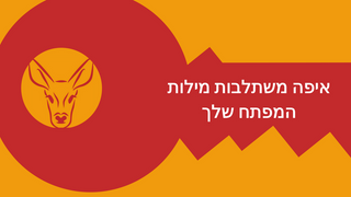 איפה משתלבות מילות המפתח שלך