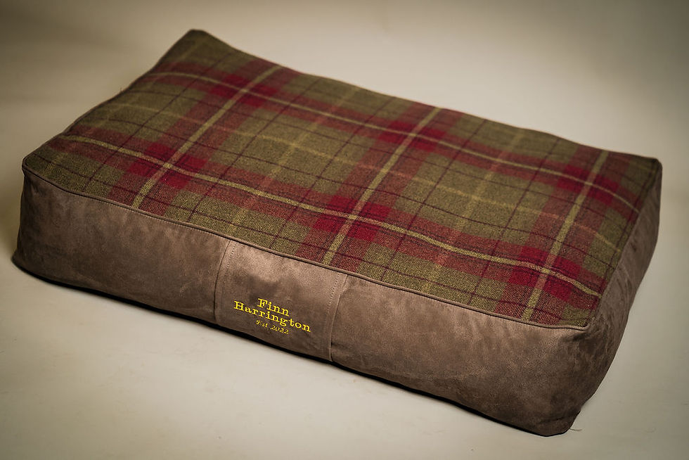 Thumbnail: Buckingham Mattress Dog Bed close up top view