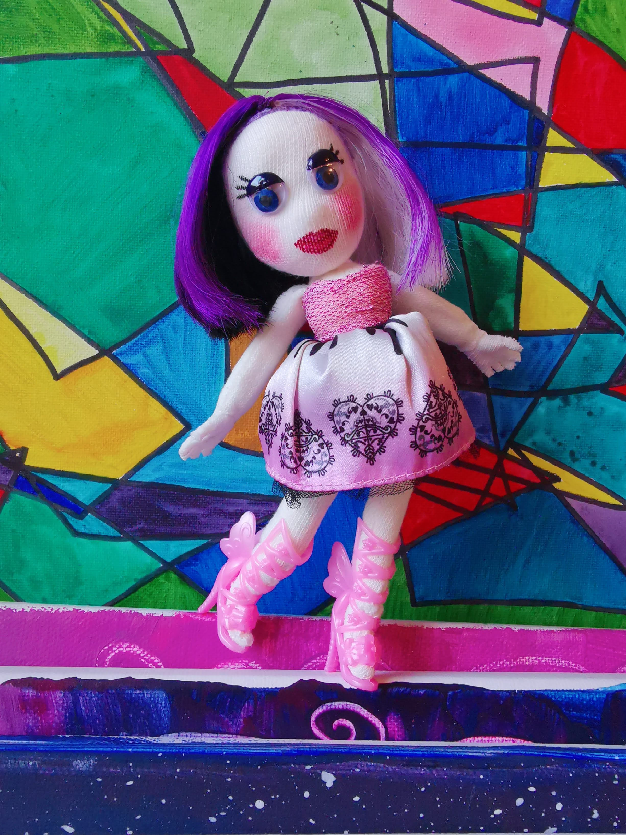 Pastel Person Victoria Blanche D'Anjou