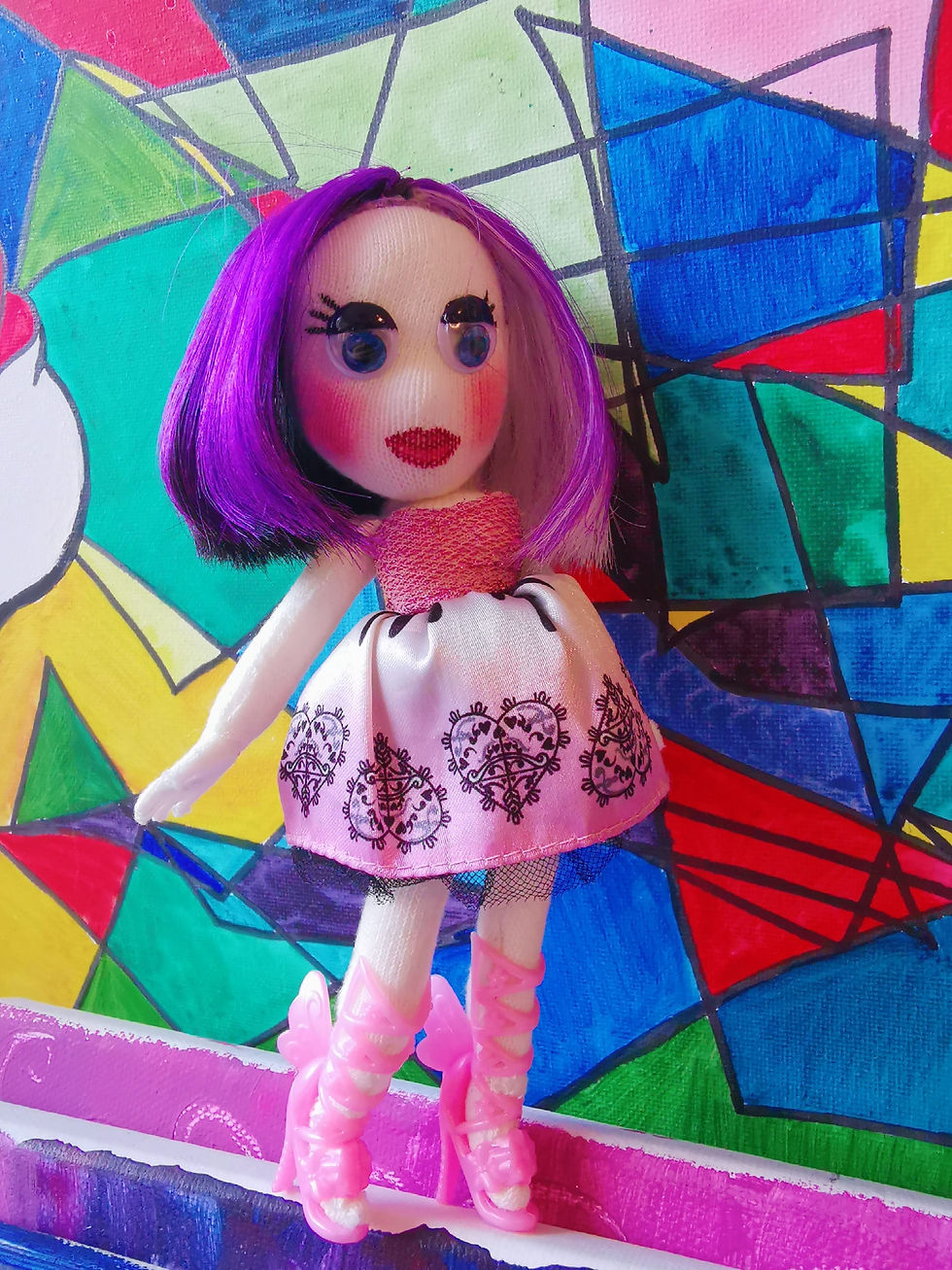 Thumbnail: Pastel Person Victoria Blanche D'Anjou