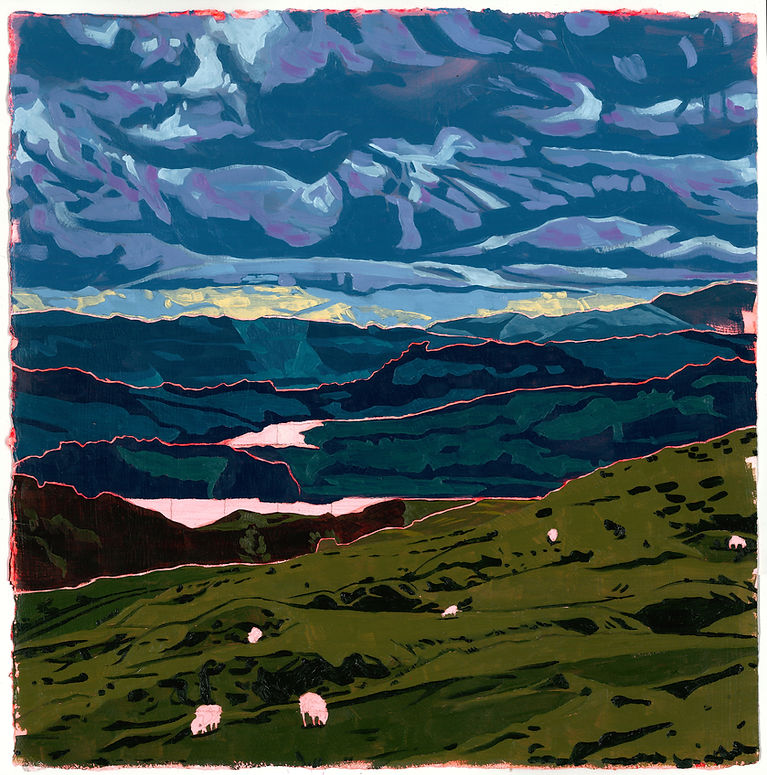 Countryside sheep