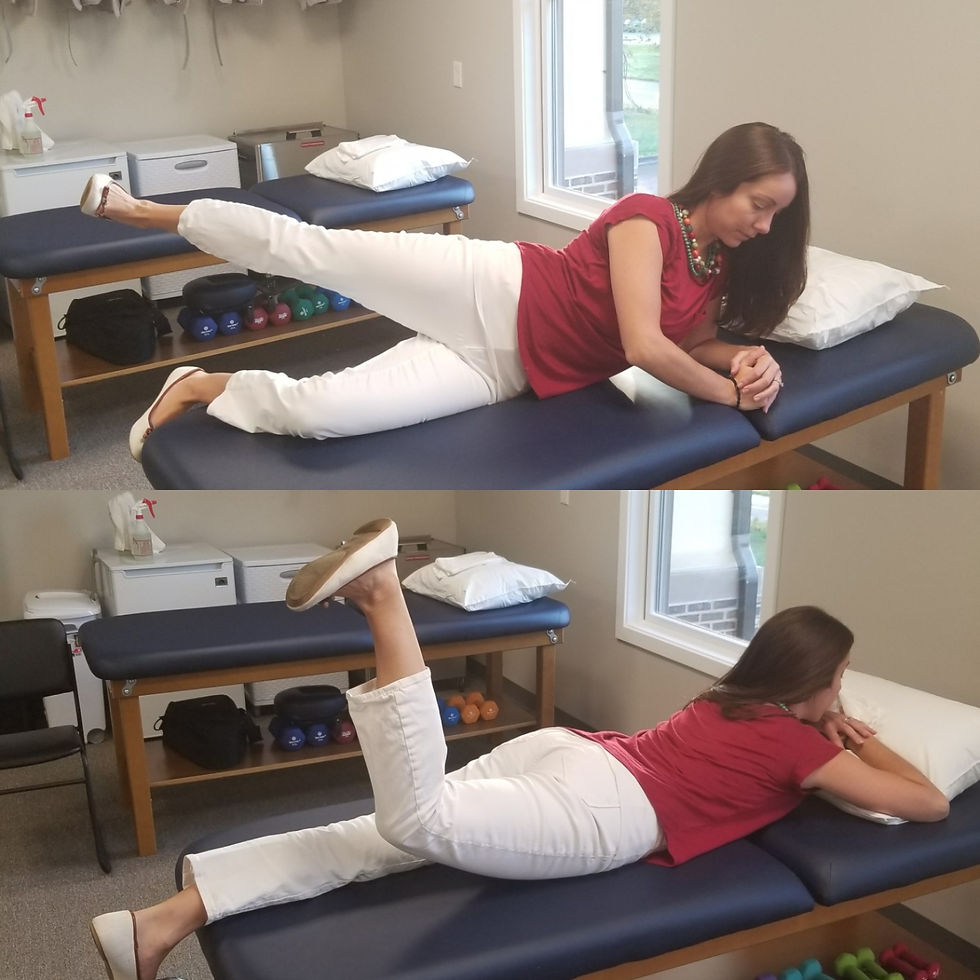Glut med and Glut max strengthening