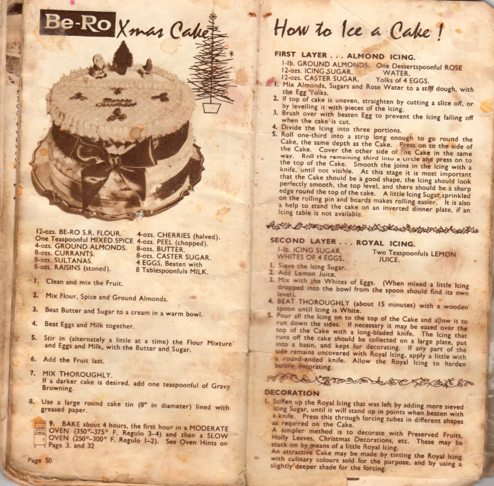 A Look Inside a 1940s Be-Ro Recipe Book