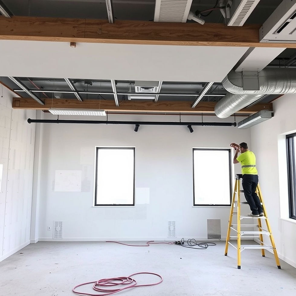 Professional drywall installations for a commercial business .jpg