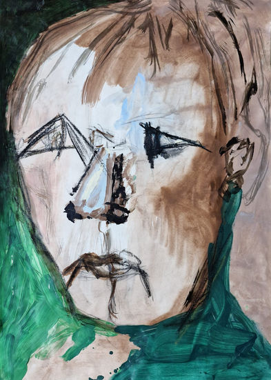 Hommage an Beckmann II, 2024