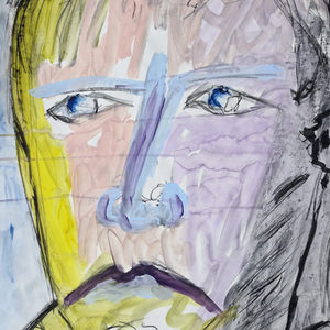 Hommage an Beckmann III, 2024