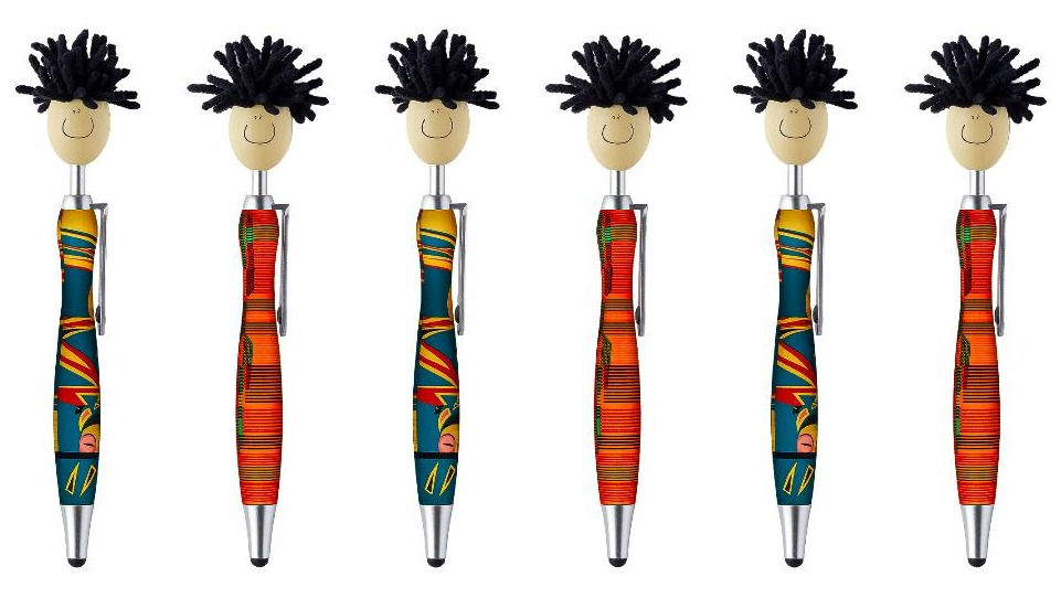 Kente Cloth Ink Pens Combo