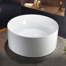 banheira de centro redonda