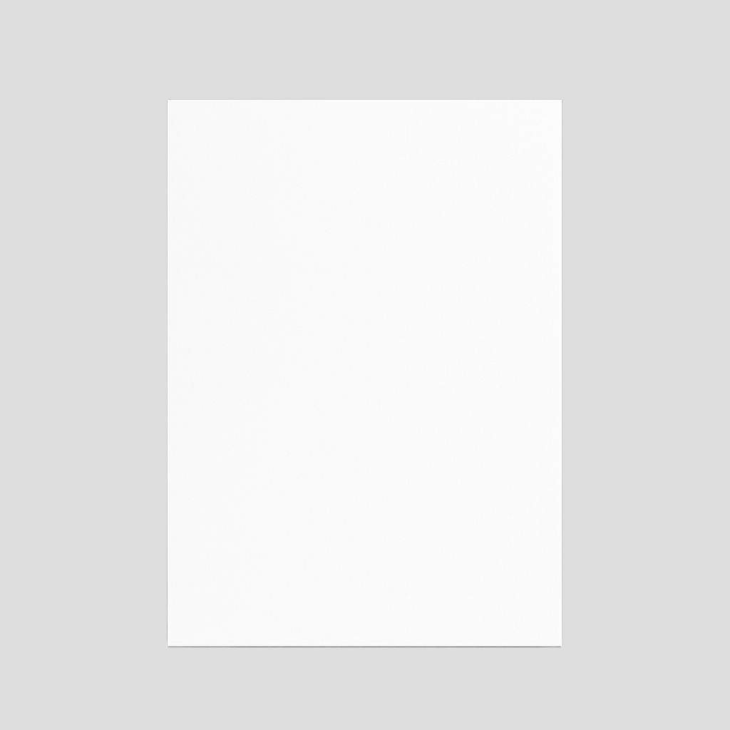 White Acrylic A1 Sign - personalised