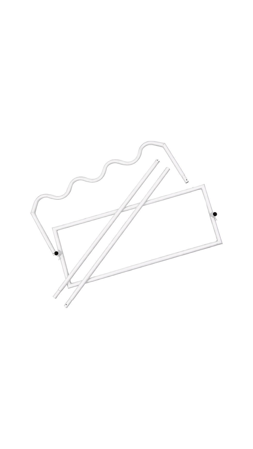 Thumbnail: Wavy Signage Stand in White