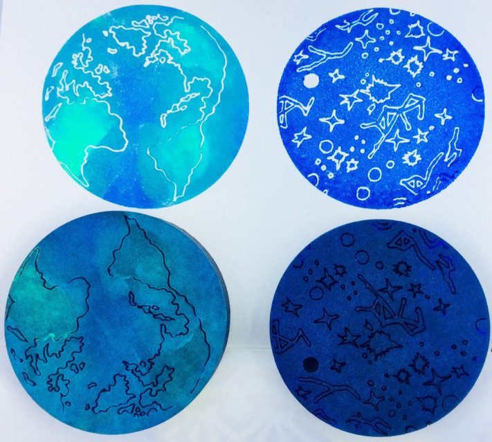 out of this world artfoamies