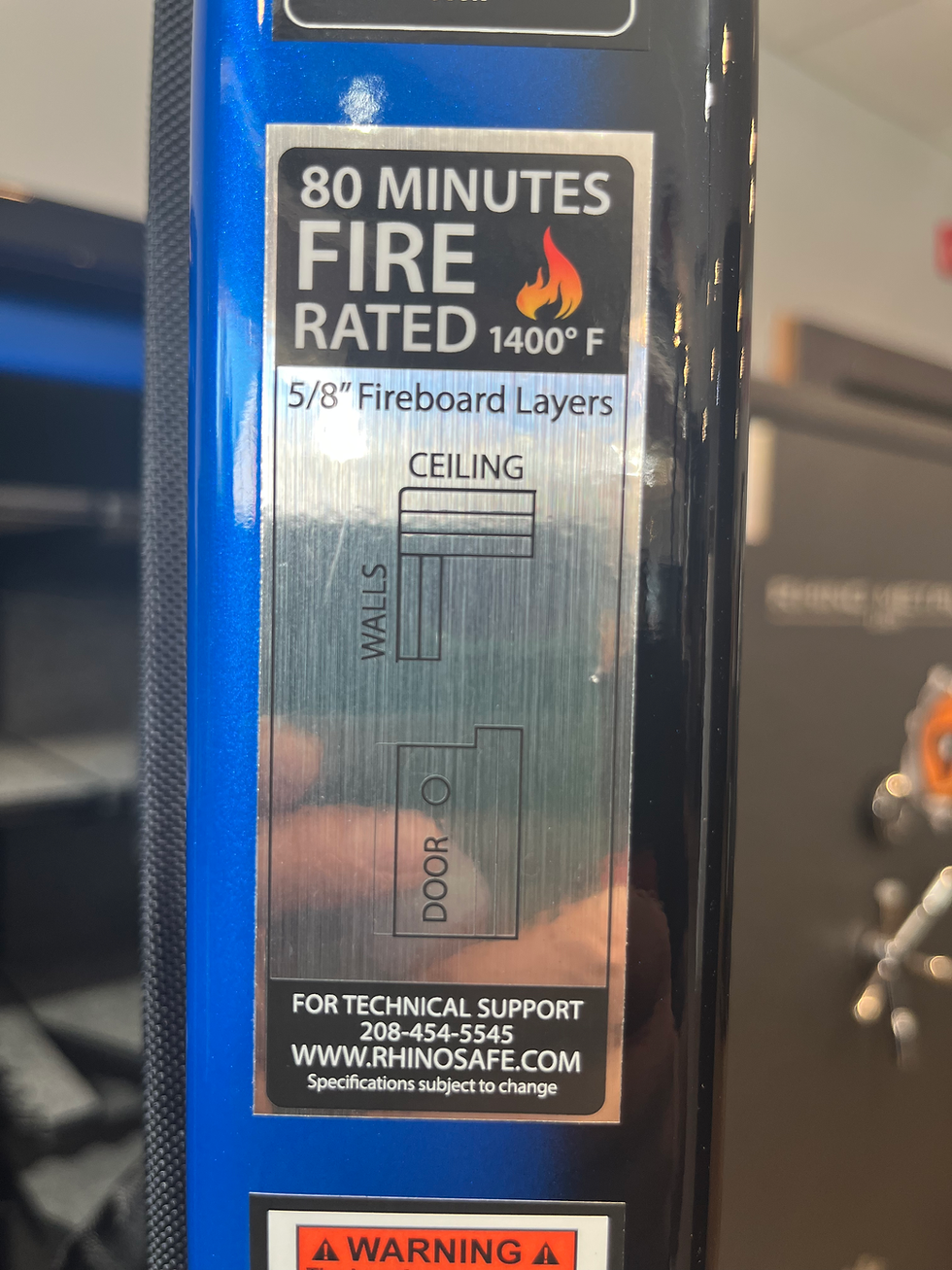 Thumbnail: IN STOCK Rhino Metals Gloss RX6636GL - Two Tone Blue
