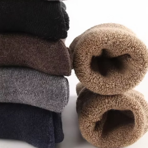 Flauschige Socken Merinowolle mehrere Farben