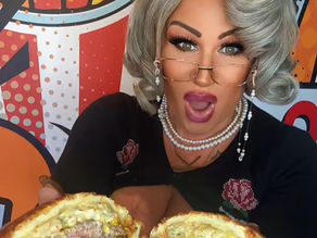 Mrs Claus Discovers Burger Bliss at The Mouth in Burbank With a Side of Hollywood Magic
