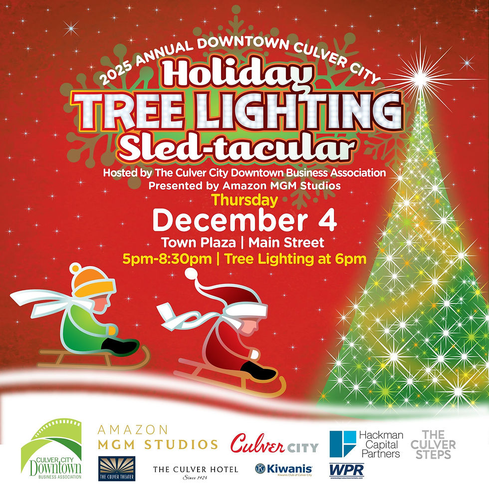 SLEDtacular Tree Lighting
