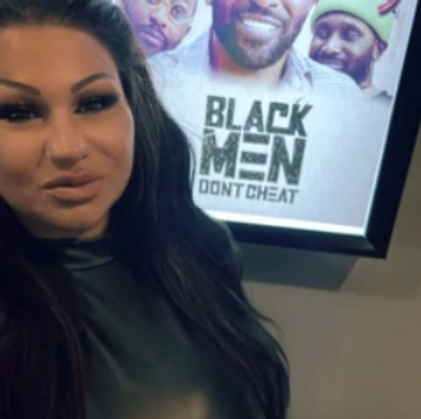 Samantha Mack at the premier of "Black Men Don't Cheat"