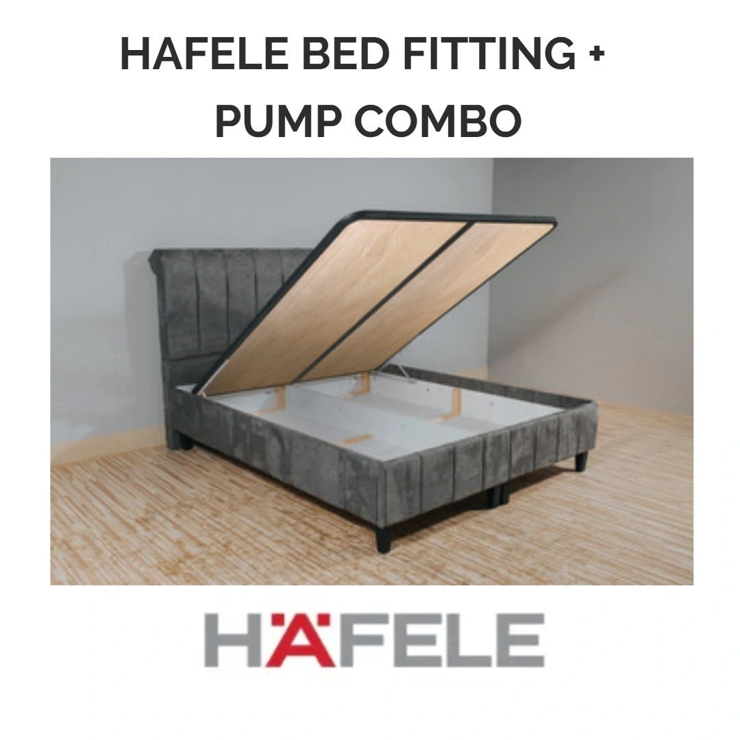 HAFELE BED FITTING + PUMP ( COMBO )