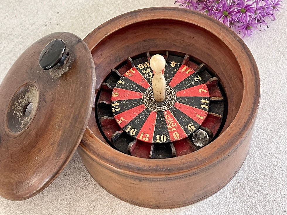 Thumbnail: An Antique Travelling Roulette Game