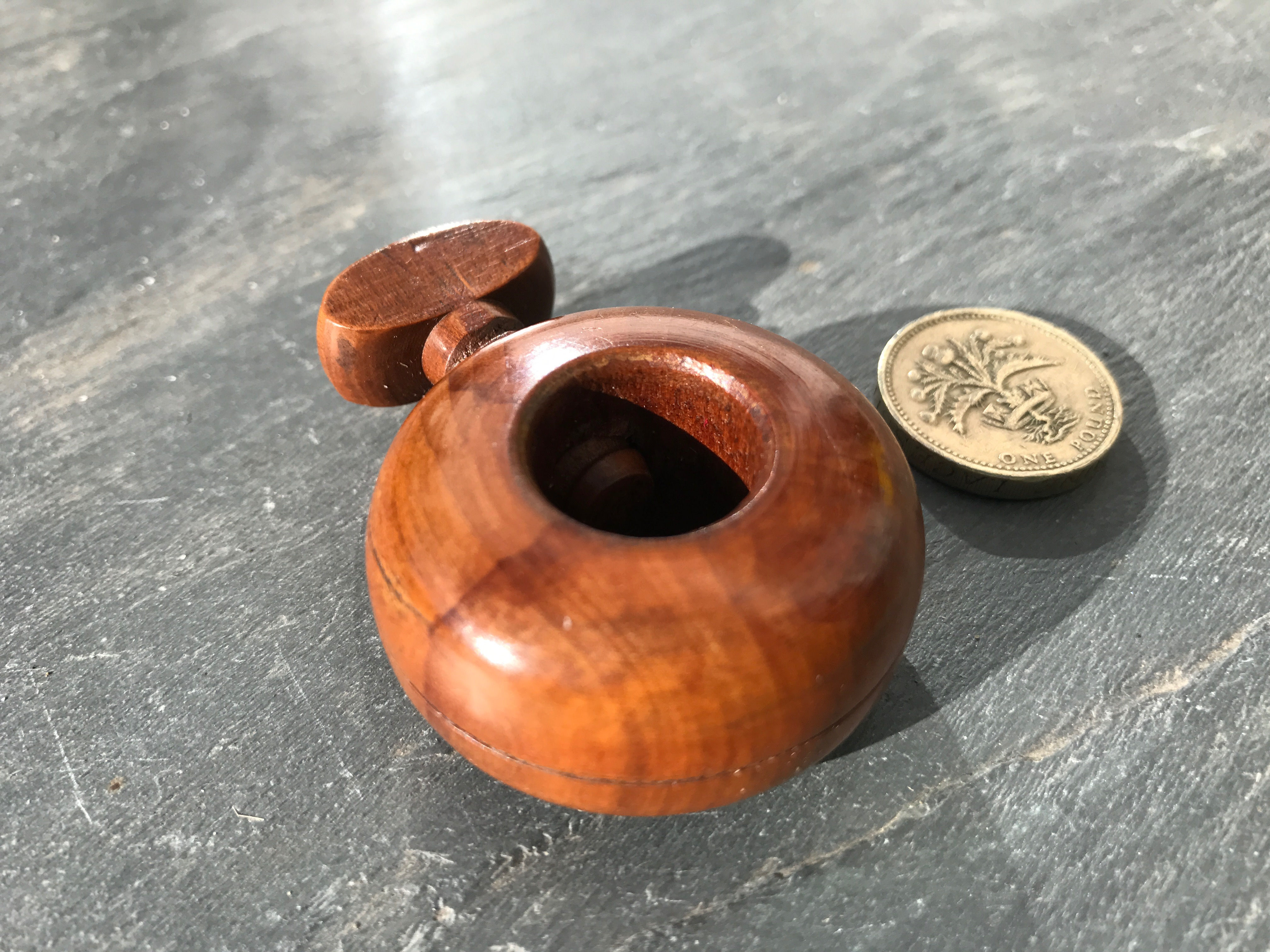 Antique Treen Pocket Nutcracker