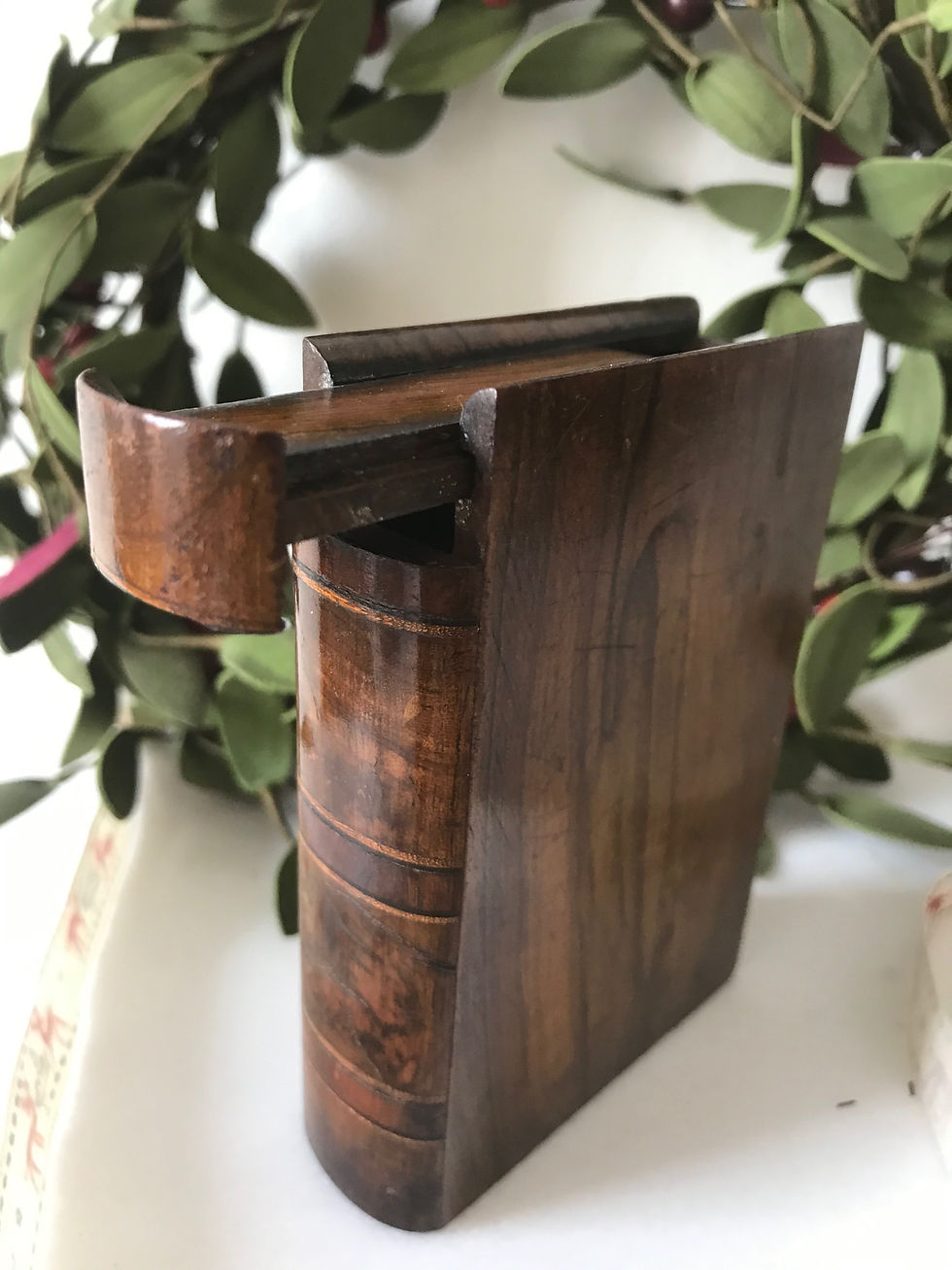 Thumbnail: Antique Treen Small Book Box