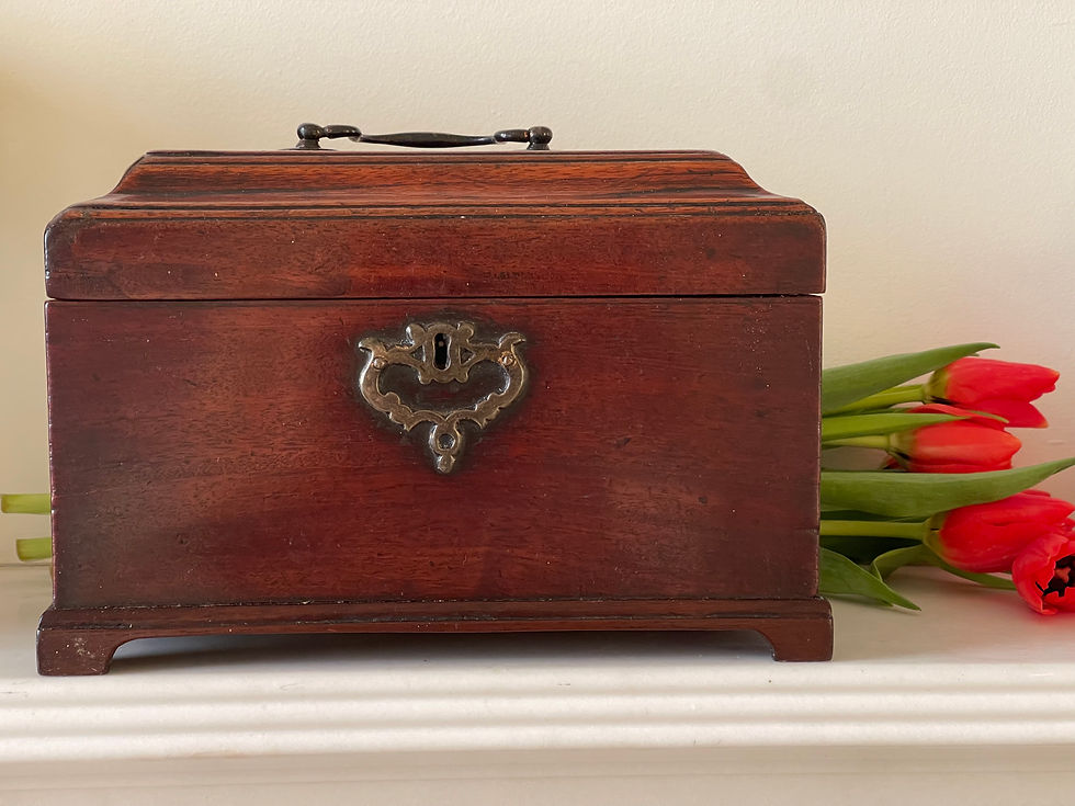 antique georgian tea caddy for sale opus antiques