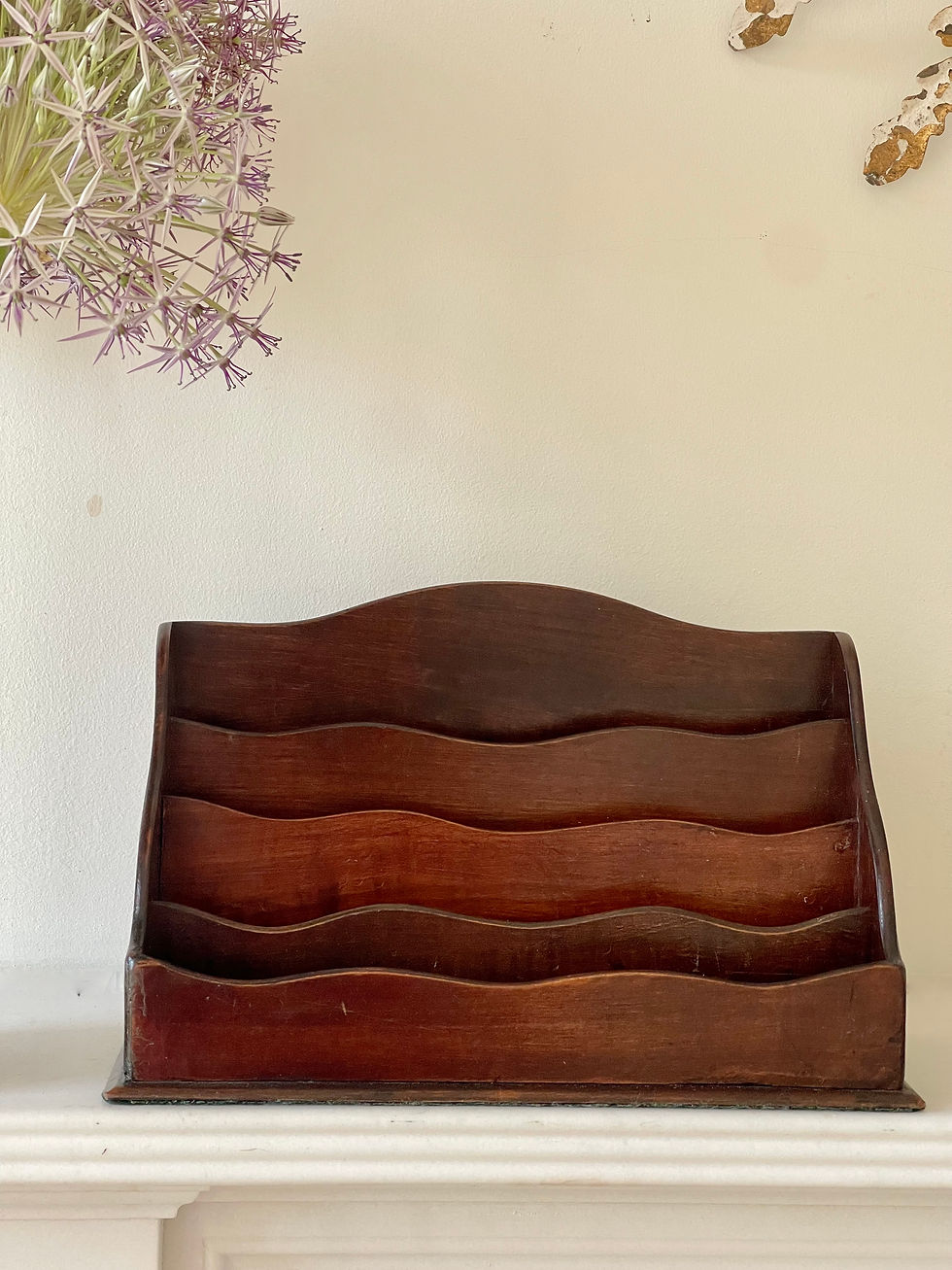 Thumbnail: antique treen letter rack for sale opus antiques