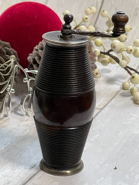 Thumbnail: Antique Coffee or Pepper Grinder - 18th century
