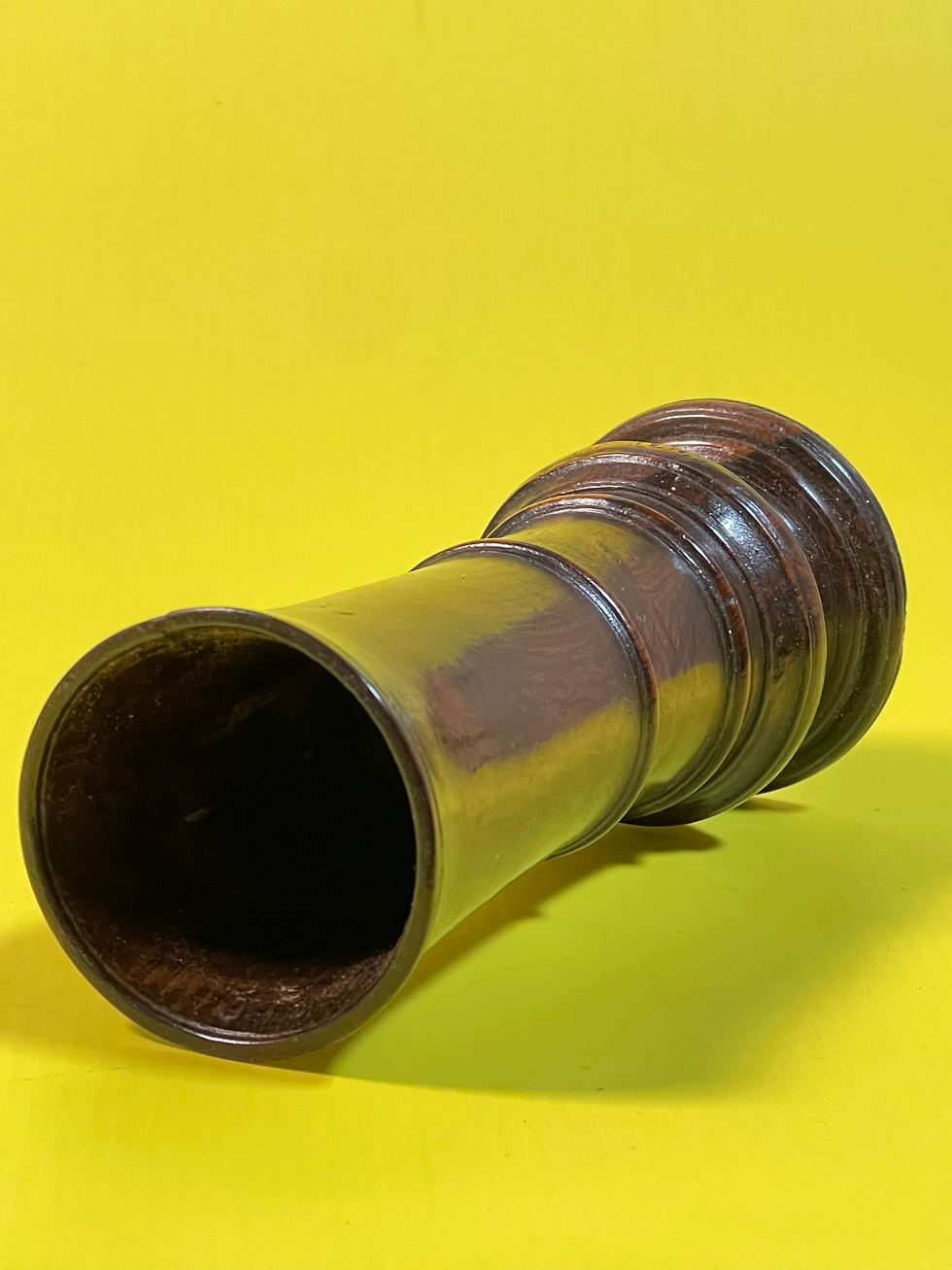 Thumbnail: antique treen lignum vitae spill vase for sale opus antiques