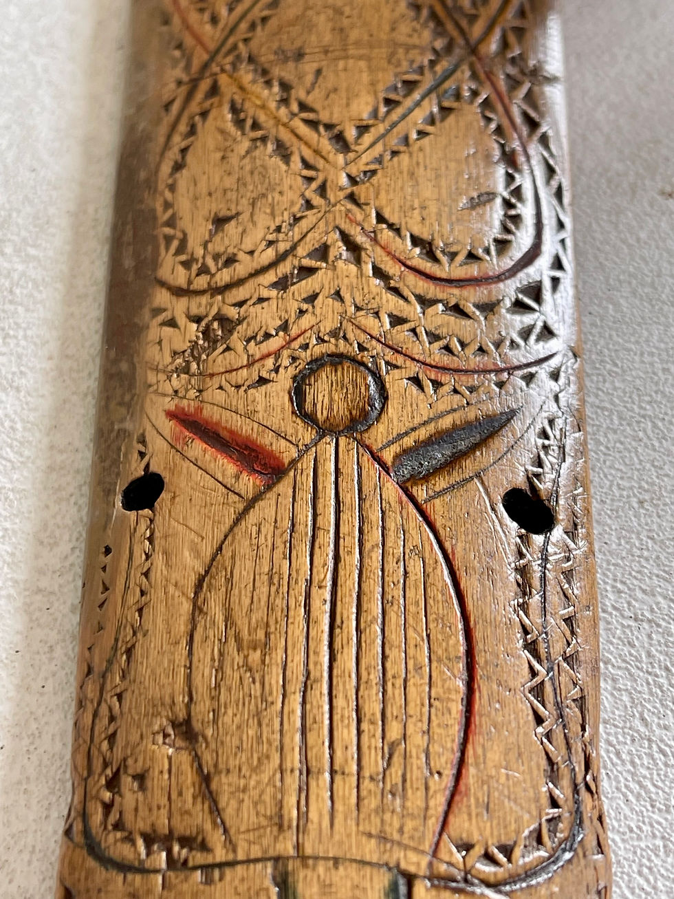Thumbnail: An Antique Treen Stay Busk - dated 1780.