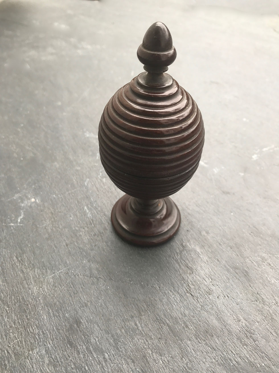 Thumbnail: Antique Treen Magic Trick - disappearing ball